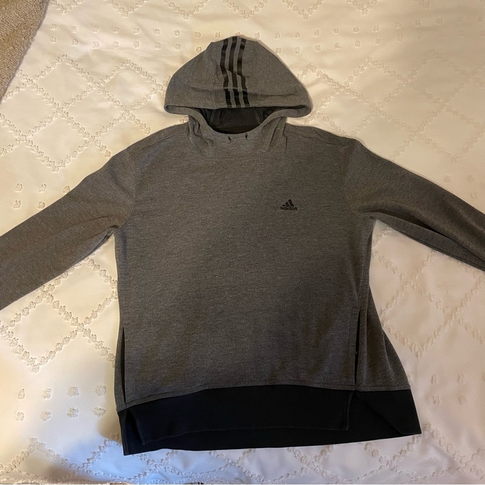 Adidas Hoodie Grey Size Medium Gently Used